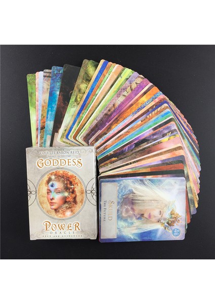 52 Adet TS06 Stili Lord Ganesha Fısıldamaları Oracle Destesi Masası Oyunu Büyülü Kader Falcılık Tahta Tarot Kartları - Türkçe (Yurt Dışından)