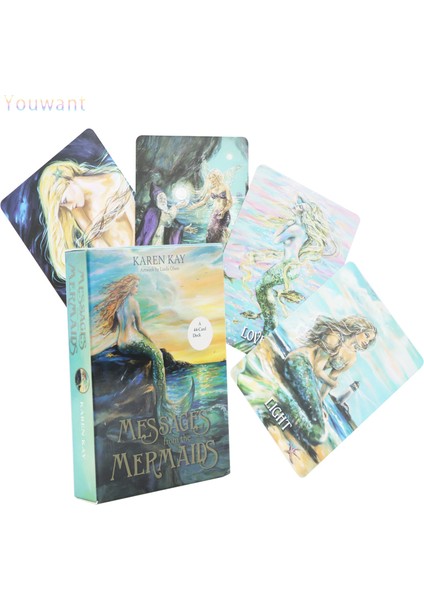 TLP16 Stili Altın Kızlar Kahinlik Tarot Kartı Thelema Sanat Fal Kartı Toplama Kişisel Oyun Tarot Kartı Ingilizce Pdf Kılavuz Rehberi - E-Ticaret Başlığı (Yurt Dışından)