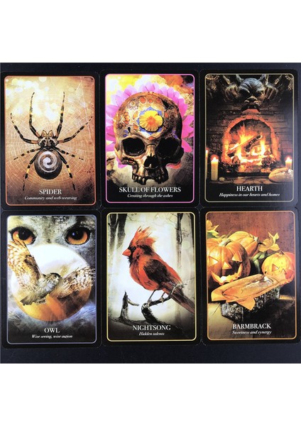 78 Adet TT32 Tarzı Cadılar Bayramı Oracle Tarot Kartları Rehberlik Falcılık Kader Pdf Talimatı Tarot Destesi Oyunları Aile Parti Kartları - E-Ticaret Başlığı (Yurt Dışından) indirimleri