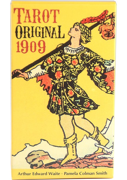 Altın Tarzı Klasik Ingiliz Tarot 78 Kart Popüler Oyun Kartı Masa Oyunu - (Yurt Dışından) indirimleri