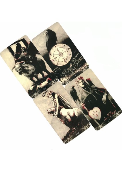 Perili Ev Tarzı Kargaların Katili Tarot Kartı Satın Al - Eğlence Parti Oyunu Tarot ve Çeşitli Tarot Seçenekleri (Yurt Dışından) modelleri