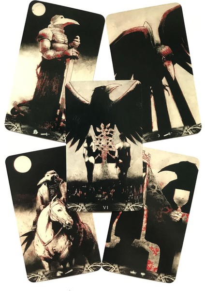 Perili Ev Tarzı Kargaların Katili Tarot Kartı Satın Al - Eğlence Parti Oyunu Tarot ve Çeşitli Tarot Seçenekleri (Yurt Dışından) indirimleri