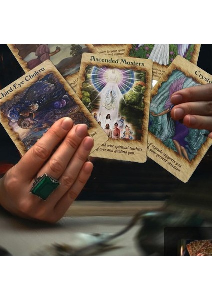 40 Adet Tarzı Melek Terapisi Oracle Tarot Türkçe Versiyon Pdf Tarot Kartları Destesi Oyun Tahtası Oyun Kartı Masa Oyunları Eğlence Için (Yurt Dışından) fiyatları