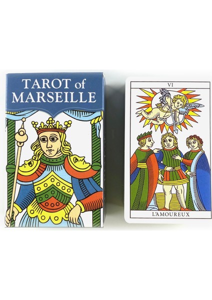 Sarı Stil Başlangıç Için Marseille Tarot Destesi Aile Oyunu - Kılavuzlu Kehanet Oyunu (Yurt Dışından) fırsatları