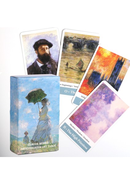 Sarı Stil Claude Monet Tarot Destesi Edebiyat Sanat Tarot Kart Oyun Hediye Ile Pdf Rehber Kitap Kart Oyunu Oyun Tahtası 78 Kart Başlangıç Seviyesi - E-Ticaret Başlığı (Yurt Dışından) fiyatları