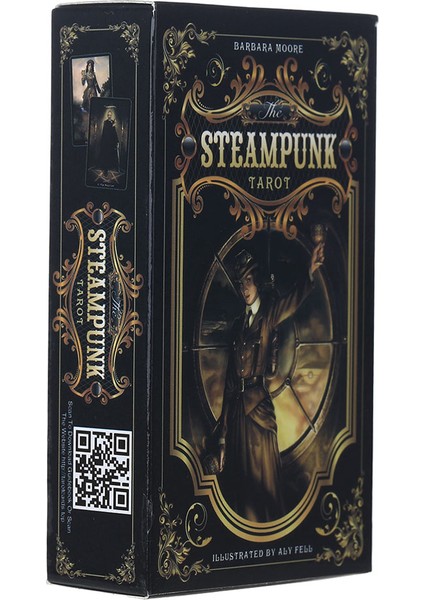 Steampunk Tarzı 78 Kart Steampunk Tarot Orak Kartları Kader Falı Fal Tahtası Oyunu Tarot ve Çeşitli Tarot Seçenekleri Pdf Rehberi (Yurt Dışından)