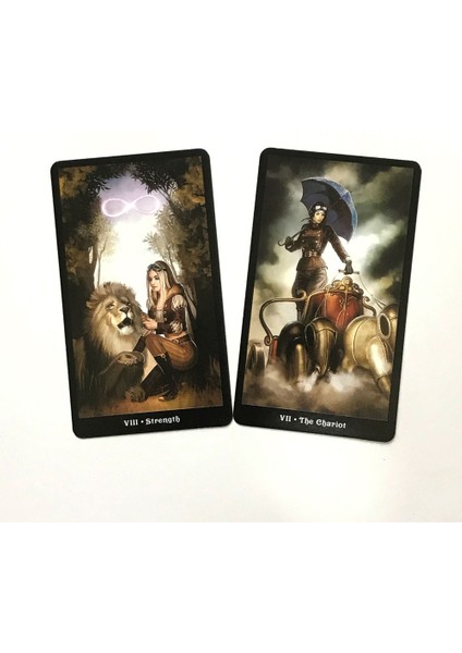 Steampunk Tarzı 78 Kart Steampunk Tarot Orak Kartları Kader Falı Fal Tahtası Oyunu Tarot ve Çeşitli Tarot Seçenekleri Pdf Rehberi (Yurt Dışından) modelleri