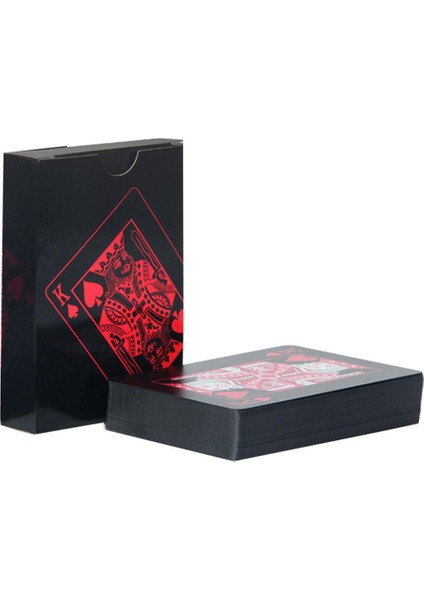 Yaratıcı Pvc Poker Su Geçirmez Masa Oyunu Oynama Kartları Seti Trend Deck Poker Klasik Sihir Numarası Aracı Parti Hediyesi Magic Box (Yurt Dışından)