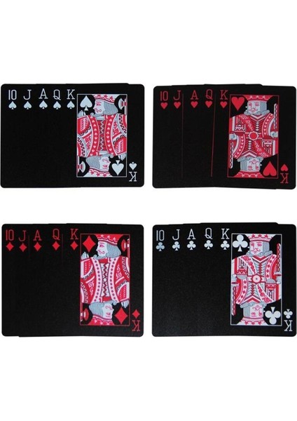Yaratıcı Pvc Poker Su Geçirmez Masa Oyunu Oynama Kartları Seti Trend Deck Poker Klasik Sihir Numarası Aracı Parti Hediyesi Magic Box (Yurt Dışından)