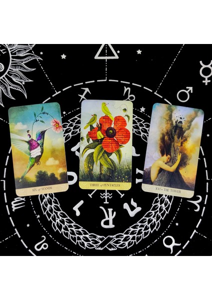 X332 Stili Trend Mistik Anlar Tarot Kartları ve Pdf Dijital Kılavuz Kehanet Destesi Oyunları (Yurt Dışından) fırsatları
