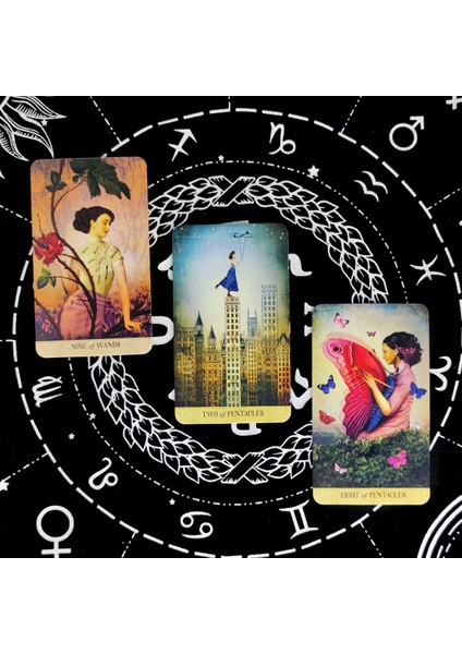 X332 Stili Trend Mistik Anlar Tarot Kartları ve Pdf Dijital Kılavuz Kehanet Destesi Oyunları (Yurt Dışından) indirimleri