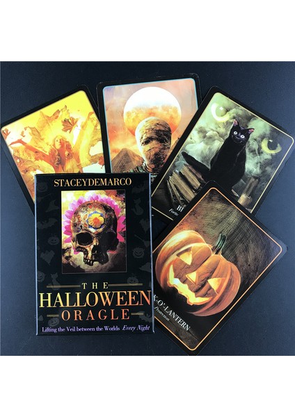 44 Adet TS67 Stili Cadılar Bayramı Oracle Tarot Kartları Rehberlik Falcılık Kader Pdf Talimatı Tarot Destesi Oyunları Aile Parti Kartları - E-Ticaret Başlığı (Yurt Dışından)