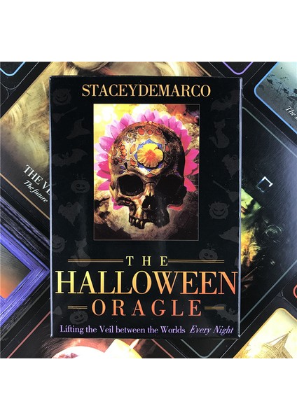44 Adet TS67 Stili Cadılar Bayramı Oracle Tarot Kartları Rehberlik Falcılık Kader Pdf Talimatı Tarot Destesi Oyunları Aile Parti Kartları - E-Ticaret Başlığı (Yurt Dışından)