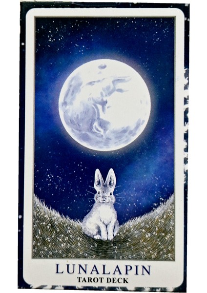 Mor Tarzı Tarot Lunalapin Tavşan Tarot Destesi - Fal Bakma Kartları - Eğlenceli Oyun ve Gece Partisi Için Masanın Üzerine Kart Oyunu - Kehanet ve Oracle Kartları (Yurt Dışından)
