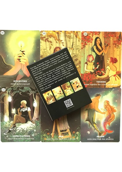 Sarı Stil Kendi Büyünüze Inanın Oracle Destesi Tarot Eğlence Partileri Oyunları ve Çeşitli Tarot Seçenekleri (Yurt Dışından) modelleri