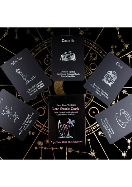Sağlık Aşk Tarzı Cadı Tarot Destesi 78 Kart Gelecek Kader Göstergesi Tahmin Kartları Hediye Masası Oyunu Pano Oyunu - E-Ticaret Başlığı (Yurt Dışından)