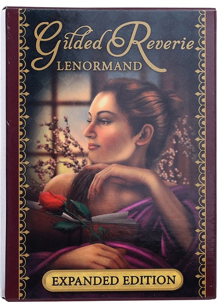 Koyu Gri Tarzı Oracle Tarot Kartları Gilded Reverie Lenormand Genişletilmiş Baskı Oyun Kartları - Parti Oyunları Için (Yurt Dışından) fiyatları