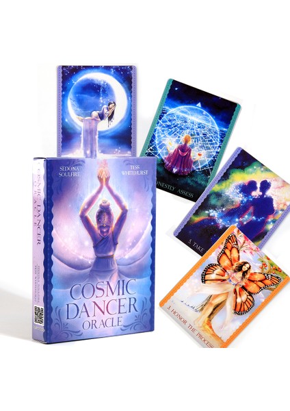 Bordo Tarzı Kozmik Dansçı Kahin Kartları Tarot Yıldız Tohumu Melek Cevapları Süper Çekicilik Kart Oyunu Falcılık Gelecek Tahmin Oyuncak Tahta (Yurt Dışından)