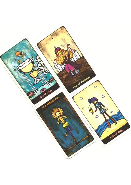 Kentsel Tarot Stili 78 Kartlı Delos Tarot Kartı Eğlence Parti Kartları Board Game Tarot ve Çeşitli Tarot Seçenekleri - E-Ticaret Başlığı (Yurt Dışından)