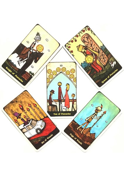 Kentsel Tarot Stili 78 Kartlı Delos Tarot Kartı Eğlence Parti Kartları Board Game Tarot ve Çeşitli Tarot Seçenekleri - E-Ticaret Başlığı (Yurt Dışından)