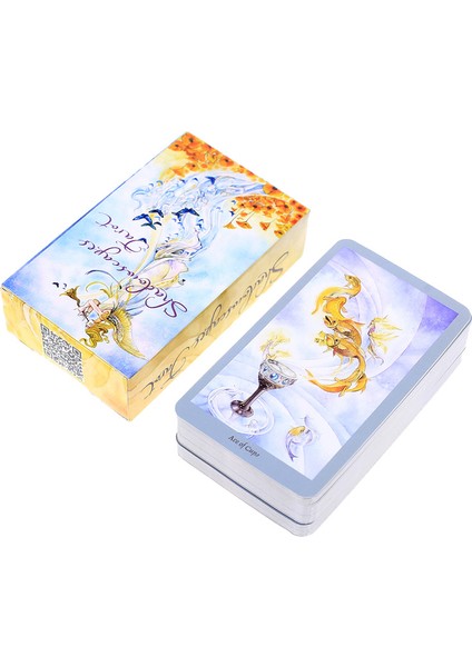 Erik Tarzı Gölge Manzaraları Tarot Kartları Oracle Oyun Kartı Tam Türkçe Taşınabilir Aile Arkadaş Parti Oyunu - E-Ticaret Başlığı (Yurt Dışından)