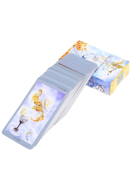 Erik Tarzı Gölge Manzaraları Tarot Kartları Oracle Oyun Kartı Tam Türkçe Taşınabilir Aile Arkadaş Parti Oyunu - E-Ticaret Başlığı (Yurt Dışından)