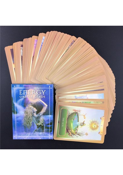 53 Adet TS14 Stili Şakra Bilgelik Oracle Tarot Kartları: Hayatını Dönüştürmek Için Tam Spiritüel Araç Kiti (Yurt Dışından)