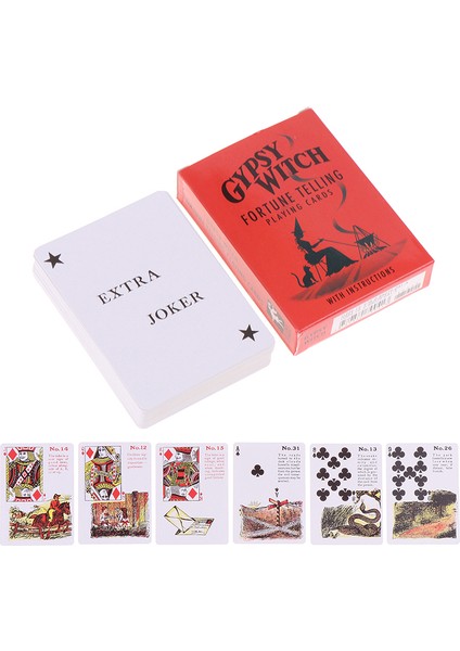 1 Kutu Tarot Destesi Kartlar Çingene Cadı Fal Bakma Tarot Oracle Kartı Kehanet Falcılık Oyunu 78 Parça (Yurt Dışından) fiyatları
