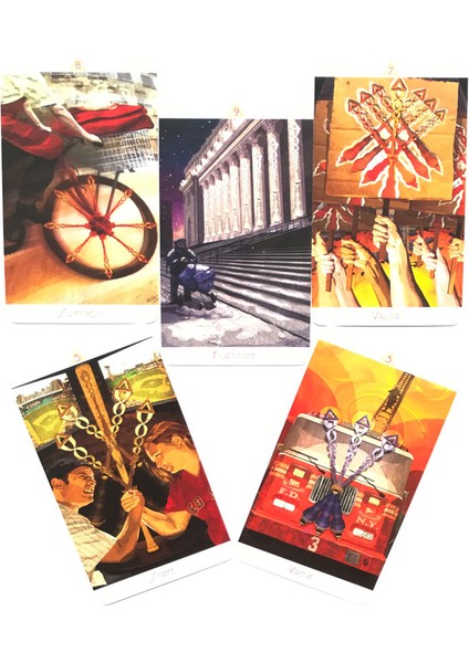 Mavi Stil 78 Kartlı Şehir Tarot Kartı Oracle Kartları Kader Falı Fal Tahtası Tarot ve Çeşitli Tarot Seçenekleri - (Yurt Dışından)