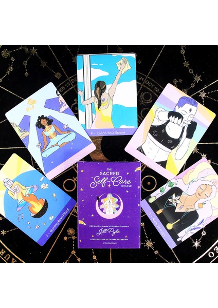 Mor Tarzı Doğaüstü Tarot Destesi ve Rehber Kitap Kart Oyunu Hediye Pdf Rehber Kitapla 78 Kart Destesi Supernatural Tarot Okült Tarot Muse (Yurt Dışından)