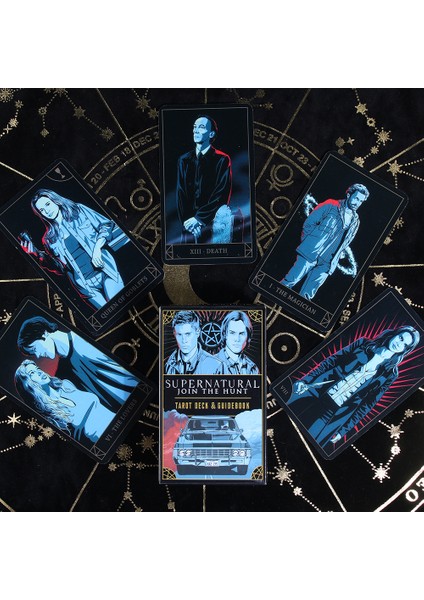 Mor Tarzı Doğaüstü Tarot Destesi ve Rehber Kitap Kart Oyunu Hediye Pdf Rehber Kitapla 78 Kart Destesi Supernatural Tarot Okült Tarot Muse (Yurt Dışından) modelleri