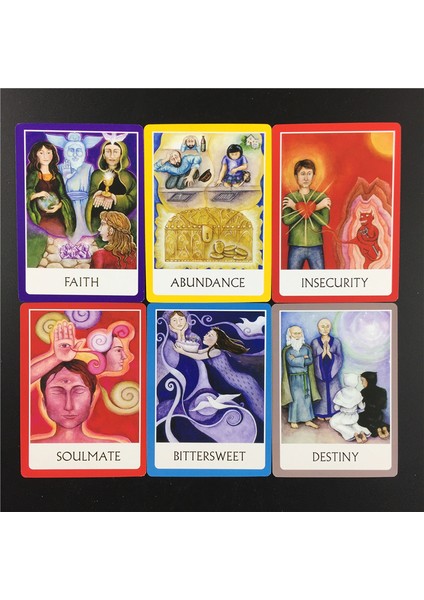 53 Adet TS14 Stili Şakra Bilgelik Oracle Tarot Kartları: Hayatını Dönüştürmek Için Tam Spiritüel Araç Kiti (Yurt Dışından)
