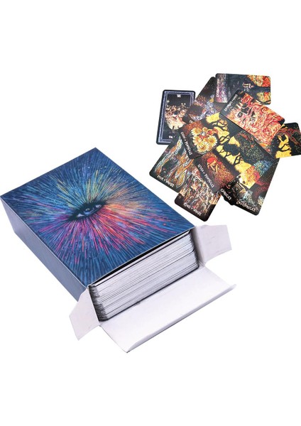 Siyah Stil Yüksek Sürücü Tarot Destesi Aşk Oyunları Pdf'leriyle Satışta Türkçe Kahve Falı Kartları Için E-Ticaret Başlığı (Yurt Dışından)
