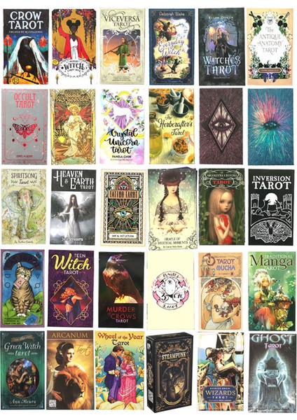 Karga Tarot Stili 27 Tarz Kehanet Kartı Tam Ingilizce Tarot Kartları Eğlence Satranç ve Kart Oyunları Tarot ve Çeşitli Kehanet Seçenekleri - E-Ticaret Başlığı: (Yurt Dışından) fiyatları