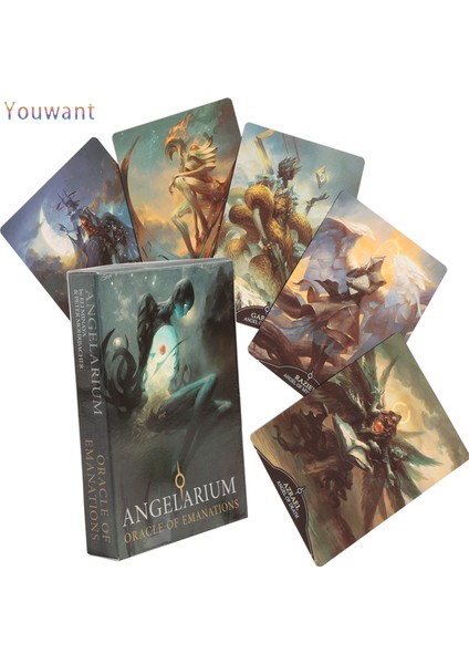 No.8 Stili 24 Tarot Tanrıçası Oracle Kartları Gizem Falı Oyunu Solitaire Poker Ingilizce Versiyon Destesi Hediye - (Yurt Dışından)
