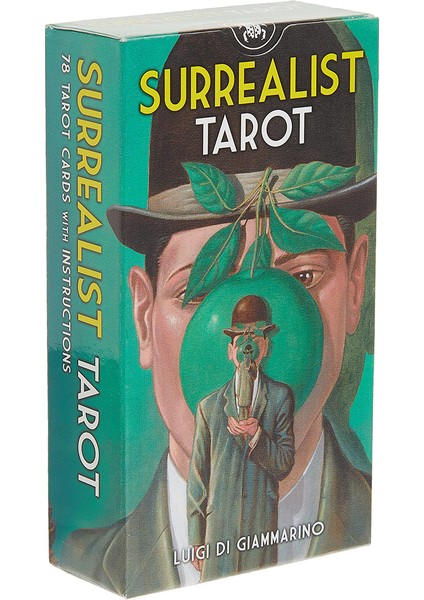 Derin Mavi Tarzı Sürrealist Tarot 78 Kartlık Destek ve Pdf Kılavuz Kitapçık (Yurt Dışından)