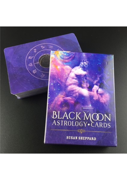48 Adet TS15 Stili Siyah Ay Astroloji Kartları Tarot Kartları Ingilizce Versiyon Oyun Kartı Destesi Tarot Oyunu Masalar Için (Yurt Dışından) fiyatları