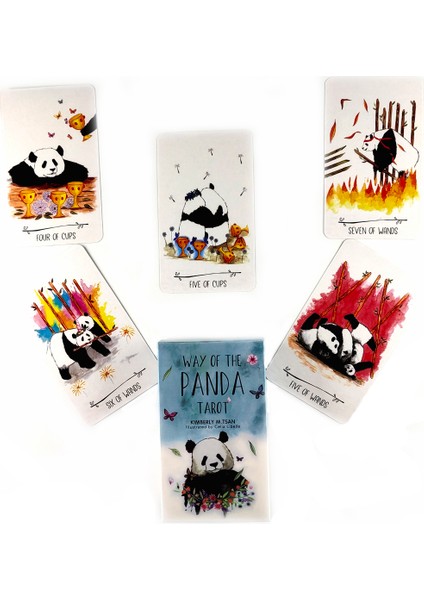 Panda Tarzının Yolu Yasaklı Rüyalar Tarot Kartları Satranç Oyunu - Kader Falı Eğlencesi (Yurt Dışından)