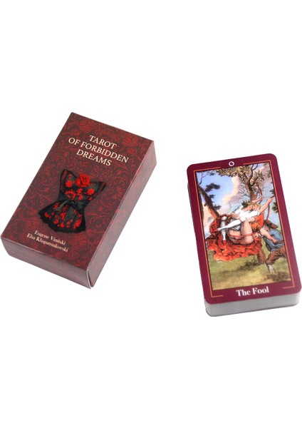 Panda Tarzının Yolu Yasaklı Rüyalar Tarot Kartları Satranç Oyunu - Kader Falı Eğlencesi (Yurt Dışından)