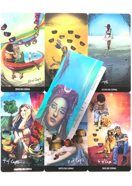 Tarot Stili 78 Kart Ingilizce Dil Tarot Falı Kehanet Oyunu Tarot ve Çeşitli Tarot Kağıt Rehber Kitap - (Yurt Dışından) fırsatları