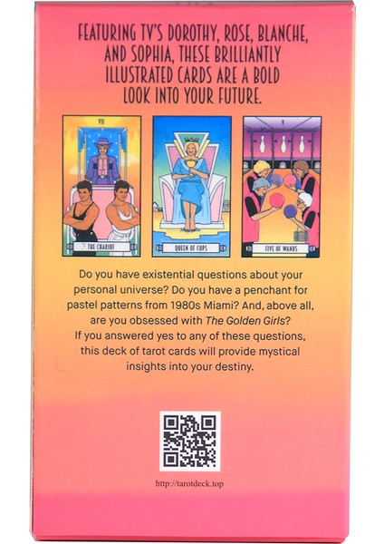 Tarot Kumaş Tarzı Altın Kızlar Tarot Kartları Lanai Güvertesi Kart Oyunu Geleceğe Bakış Rehber Kitaplı Başlangıçlar Için Kehanet (Yurt Dışından)