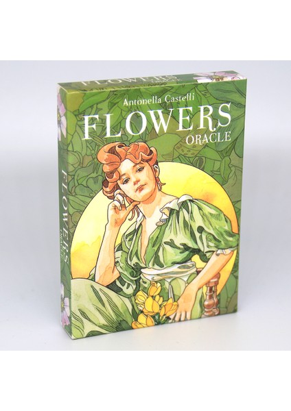 Çiçekler Kahin Tarzı Ötesi Lemuria Oracle Kartları Tarot Destesi Oyunu - Türkçe Dilinde Mağaza Başlığı (Yurt Dışından)
