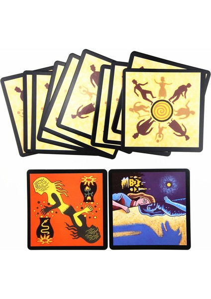 49X49CM Tarzı Sıcak Sevimli Kurt Oyunu Poker Poker Tahta Oyunu Parti Parti Oyunu Kart Kurt Kartı Poker Parti Eğlencesi (Yurt Dışından)