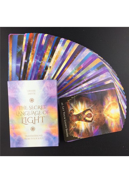 78 Adet TT50 Stili Işık Tarot Oracle Kart Oyunu - Parti Oyunu Için Oyun Kartları (Yurt Dışından) indirimleri