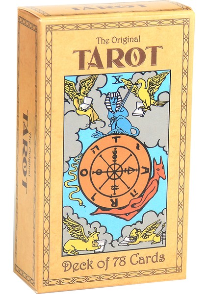 Sarı Stil Üstün Doğaüstü Tarot Destesi ve Rehber Kart Oyunu Hediye Pdf Rehber Kart Oyunu Oyun Tahtası 78 Kart Başlangıçlar - Türkçe Reklam (Yurt Dışından)