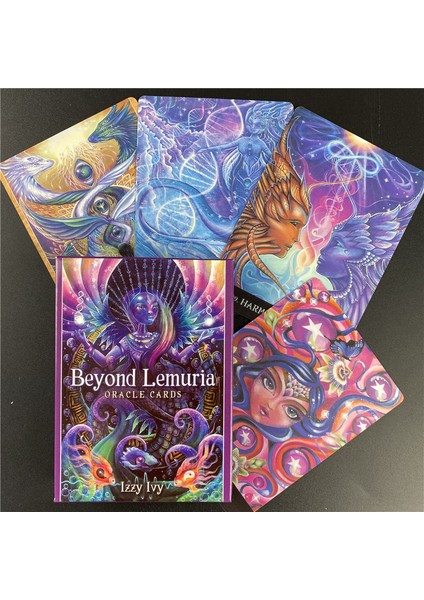 44 Adet TS80 Stili Fabrikada Eğlenceli Aile Oyunu: Lemurya Ötesi Oracle Tarot Kartları Destesi (Yurt Dışından) fırsatları
