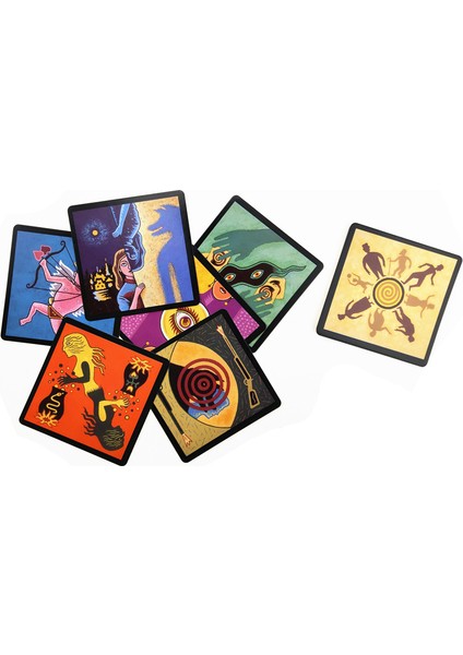 49X49CM Tarzı Sıcak Sevimli Kurt Oyunu Poker Poker Tahta Oyunu Parti Parti Oyunu Kart Kurt Kartı Poker Parti Eğlencesi (Yurt Dışından)