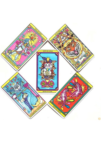 Tarot Tarzı Üç Kart Falcı Kart Eğlence Parti Kartları Oyunu ve Çeşitli Falcı Seçenekleri (Yurt Dışından)