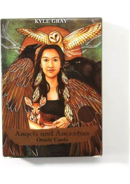 Derin Mavi Tarzı 78 Kart Koyu Ahşap Tarot Destesi Kart Oyunları Türkçe Versiyonu Aile Parti Zeka Oyunu Fal Bakma Kader Tarot Kartları (Yurt Dışından)