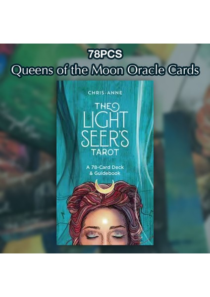 No.9 Tarzı Işık Seer'in Tarot Kartları Destesi Oyunları Oracle Parti Oyun Kartı Ingilizce Tarot Masa Oyunu Fal Kader Yüksek Sınıf (Yurt Dışından)